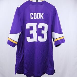 Nike‎ Dalvin Cook #33 Minnesota Vikings NFL On Field Jersey XXL Purple